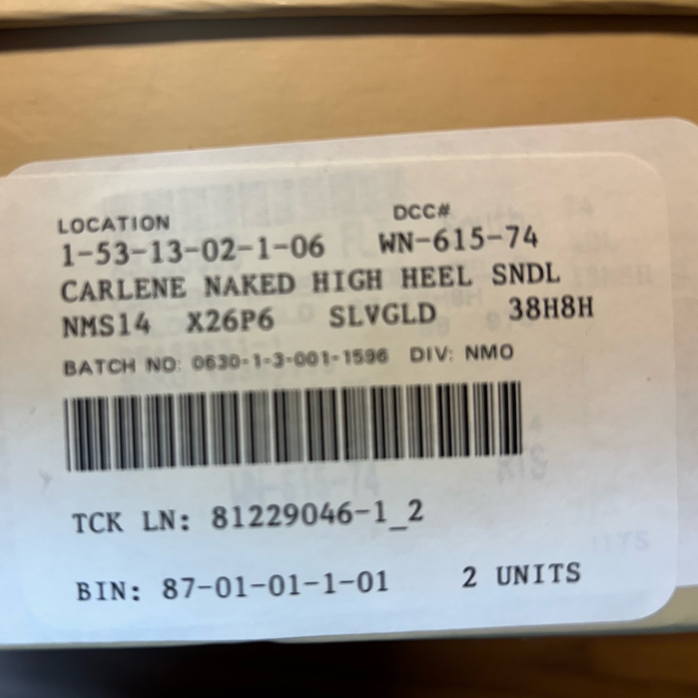 Michael Kors Carlene silver and Gold High Heel Sandals - Picture 2 of 6